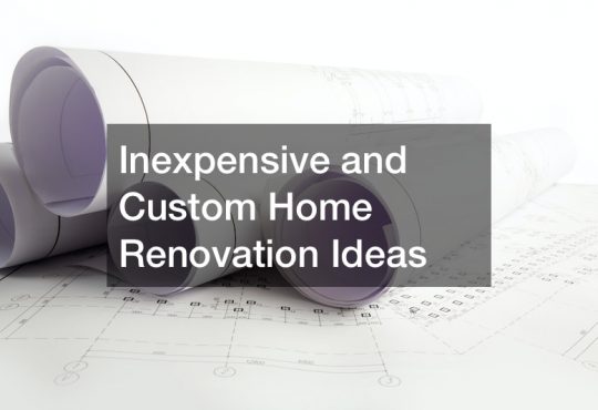 custom home renovations